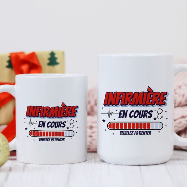 Mug Future Infirmière en cours – Image 4