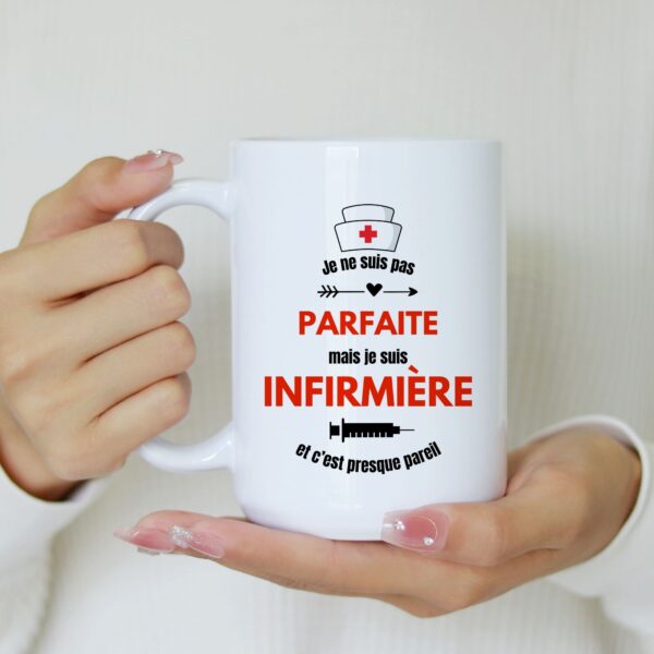 Mug Infirmière humour – Image 2
