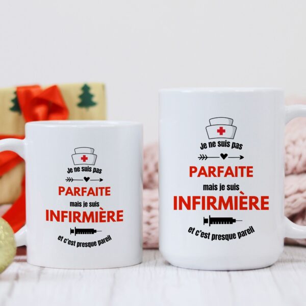 Mug Infirmière humour – Image 4