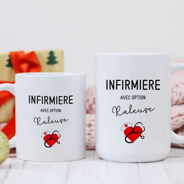 Mug Infirmière option râleuse – Image 3