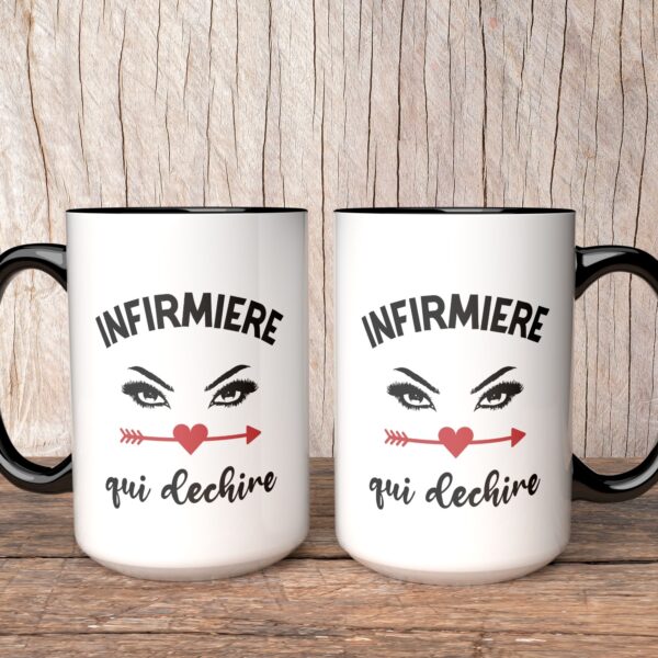 Mug Infirmière qui déchire – Image 2