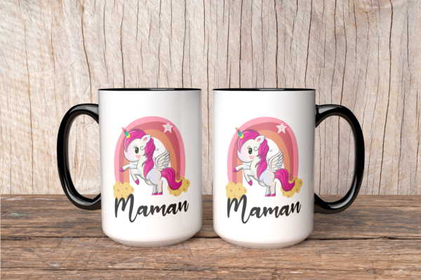 Mug maman licorne – Image 2