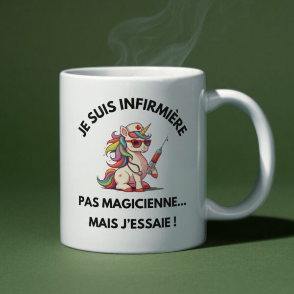 Mug Infirmière licorne