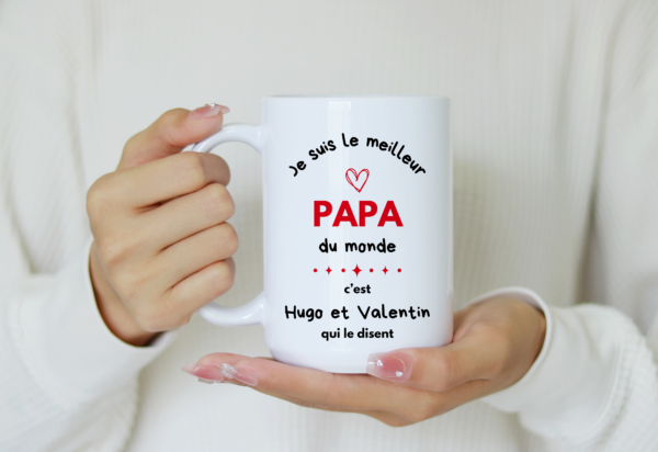 Mug je suis le meilleur papa du monde