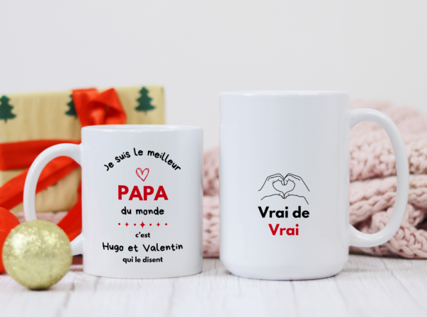 Mug je suis le meilleur papa du monde – Image 4