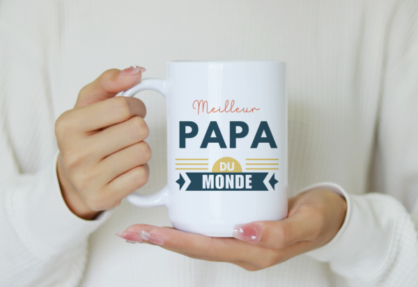 Mug le meilleur papa du monde