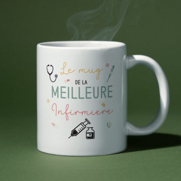Mug de la meilleure infirmière