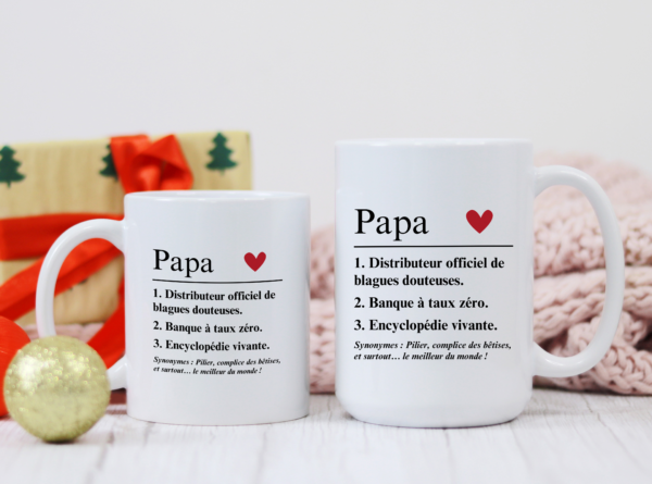 Mug humour papa définition – Image 3