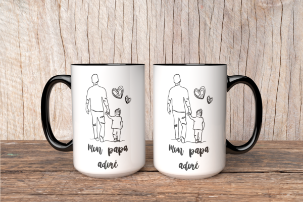 Mug Mon Papa adoré – Image 2