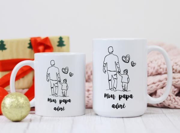 Mug Mon Papa adoré – Image 3