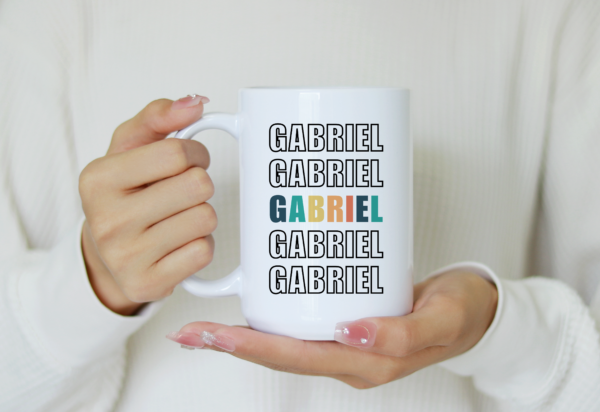 Mug personnalisé prénom