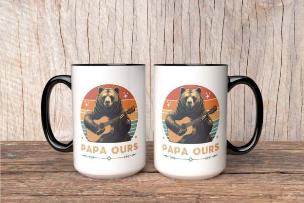Mug humour Papa ours – Image 2