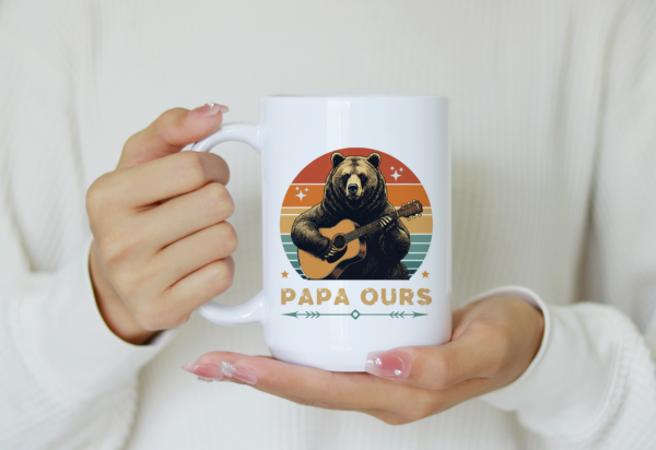 Mug humour Papa ours