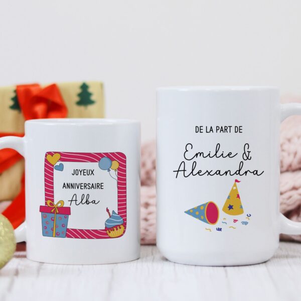 Mug personnalisable pour anniversaire – Image 2