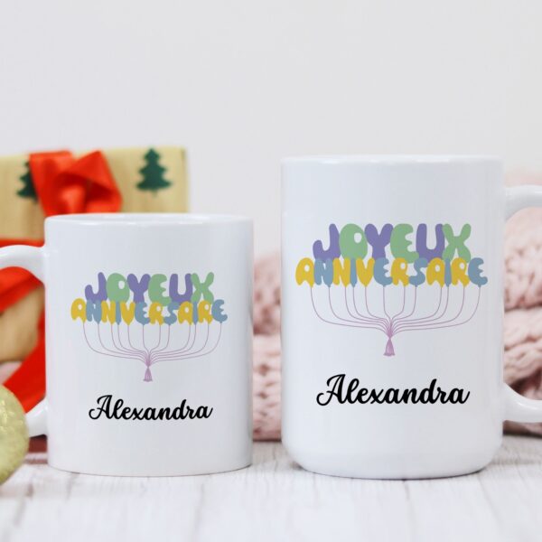 Mug cadeau d'anniversaire – Image 3