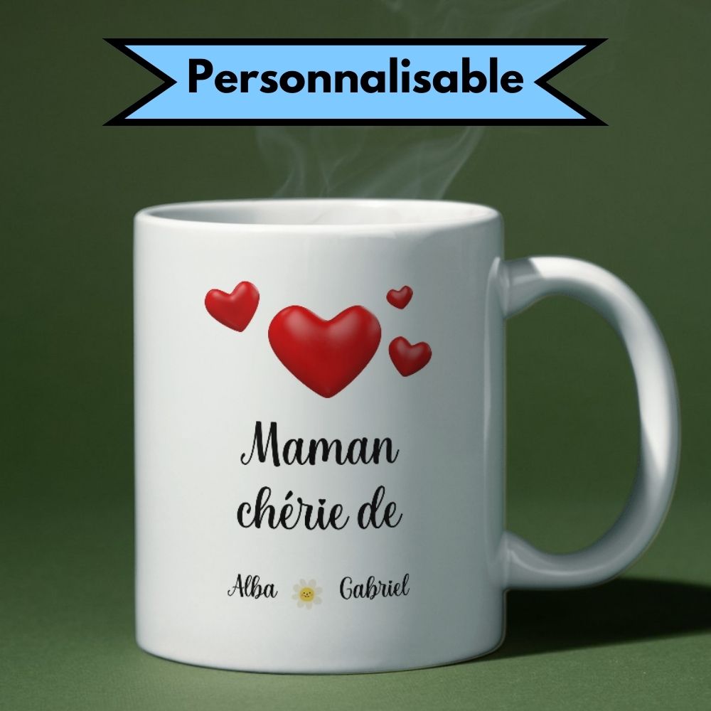 Mug maman chérie personnalisable 1 produit type (copie)