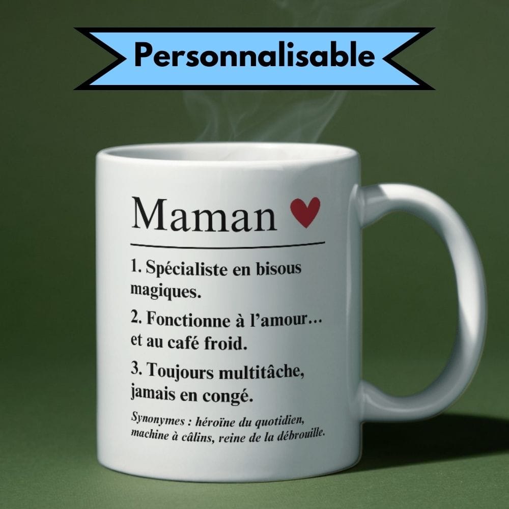 Mug maman définition à personnaliser 1 produit type (copie)