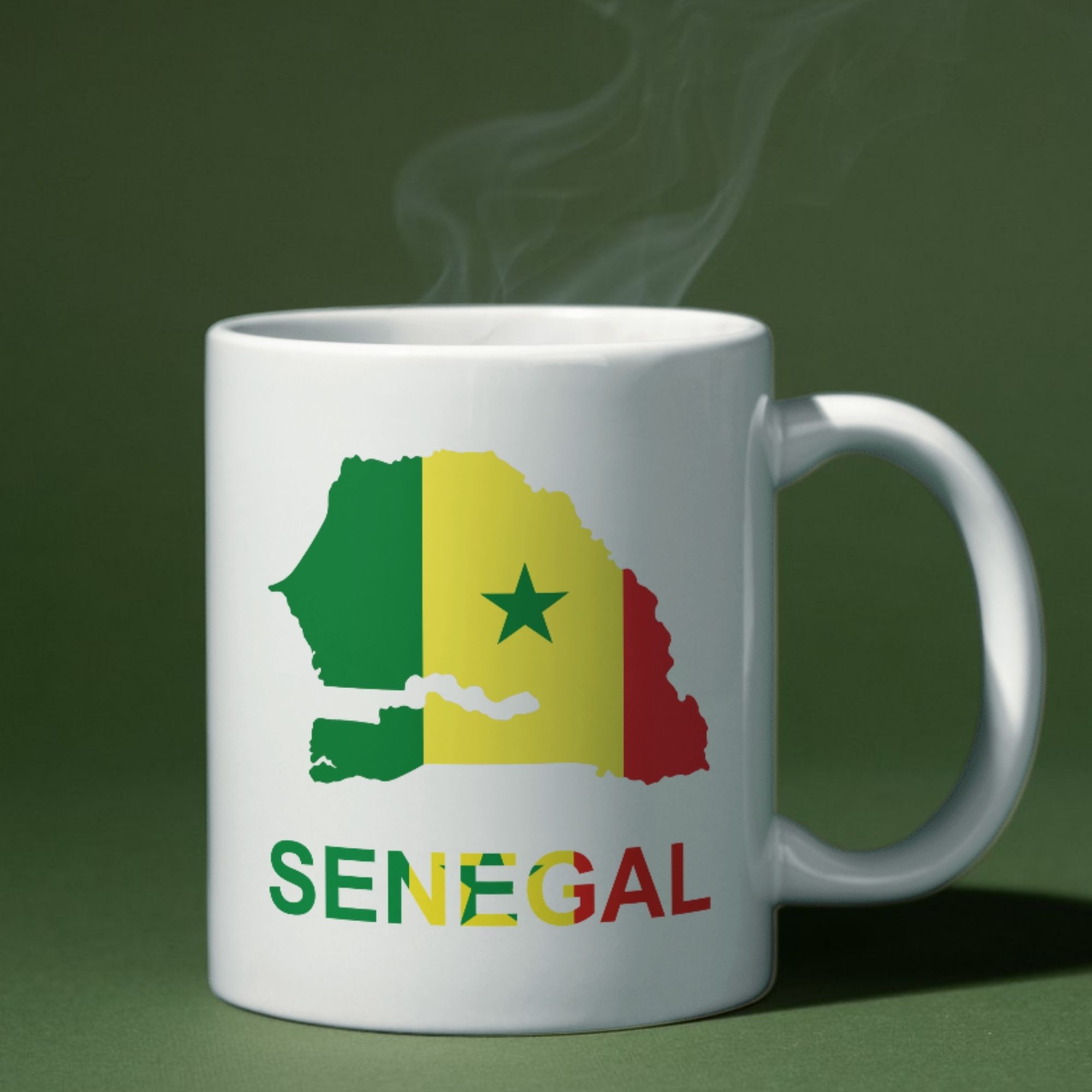 Mug Sénégal - Une célébration de la culture et de la fierté sénégalaise 1 Mug Sénégal - Une célébration de la culture et de la fierté sénégalaise