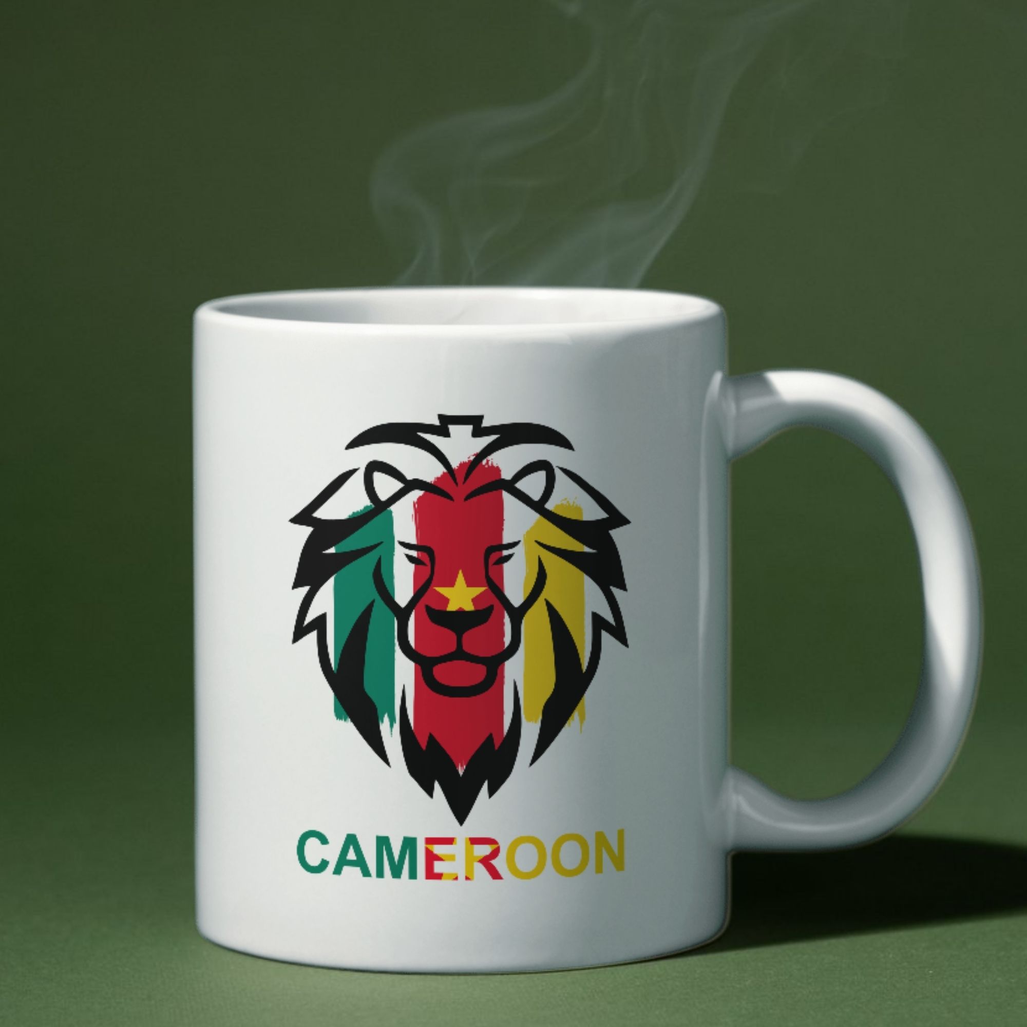 Mug Lion - Une célébration de la diversité et de l’identité camerounaise 1 Mug Lion - Une célébration de la diversité et de l’identité camerounaise