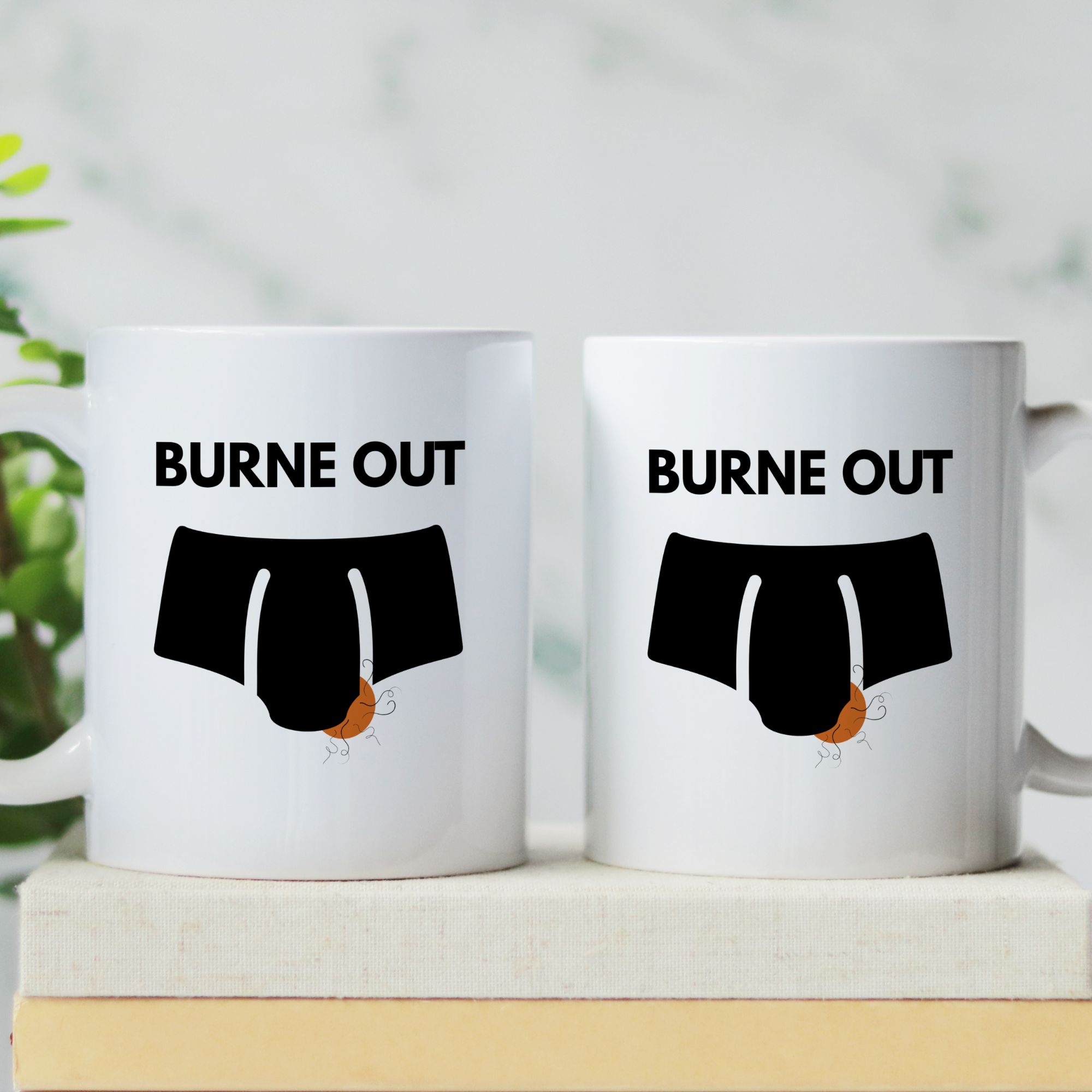 Mug burne out 1 Mug burne out
