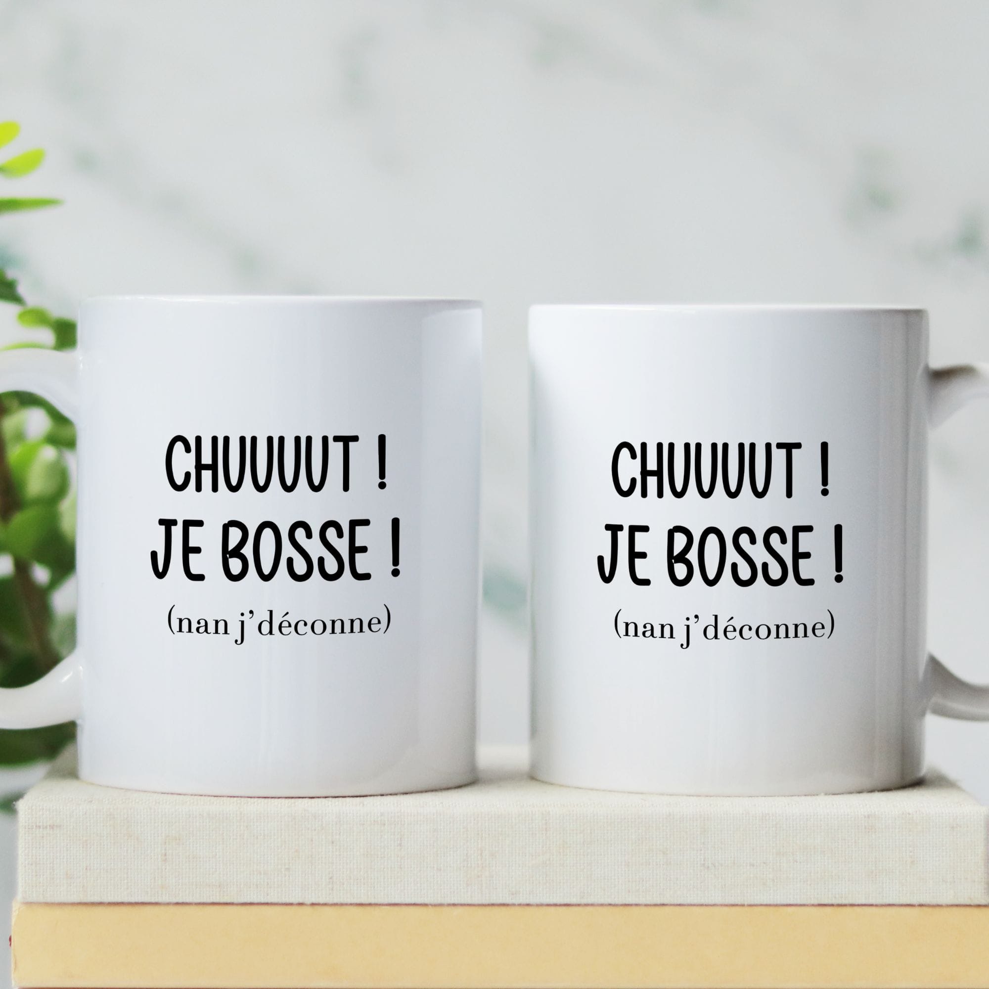 Mug chuuut je bosse 1 Mug chuuut je bosse