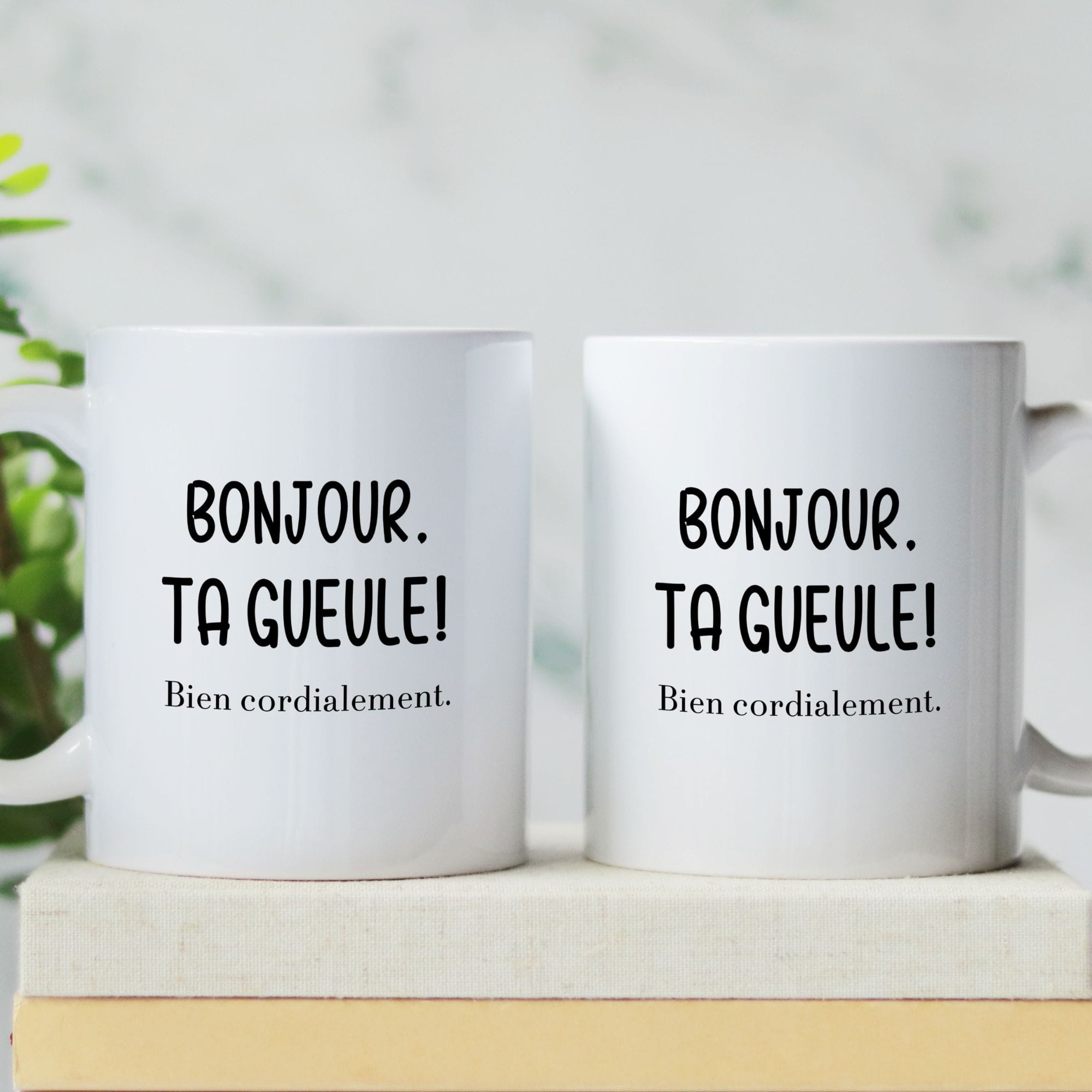 Mug bonjour ta gueule ! 1 Mug bonjour ta gueule !