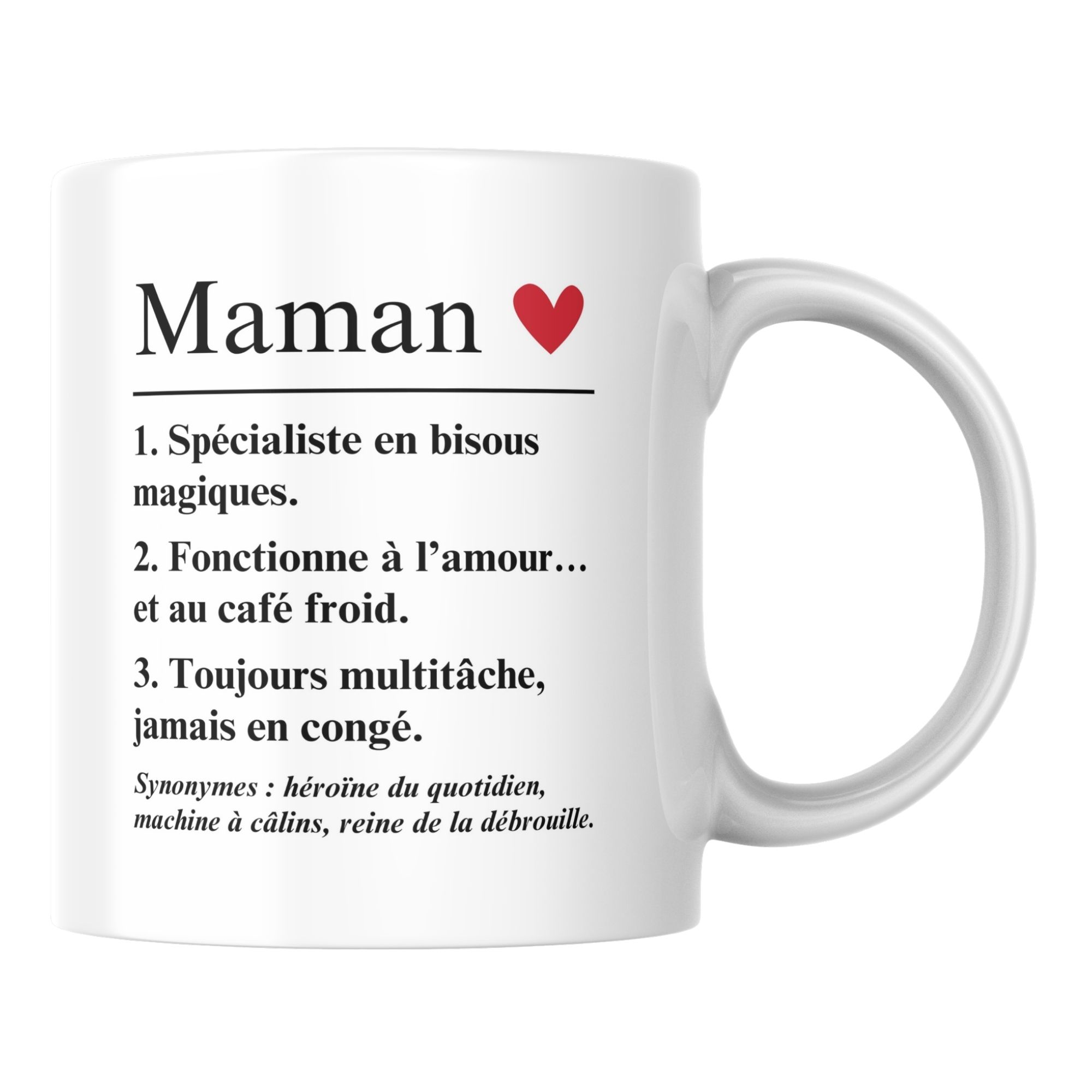 Mug maman définition à personnaliser 1 Maman humour définition