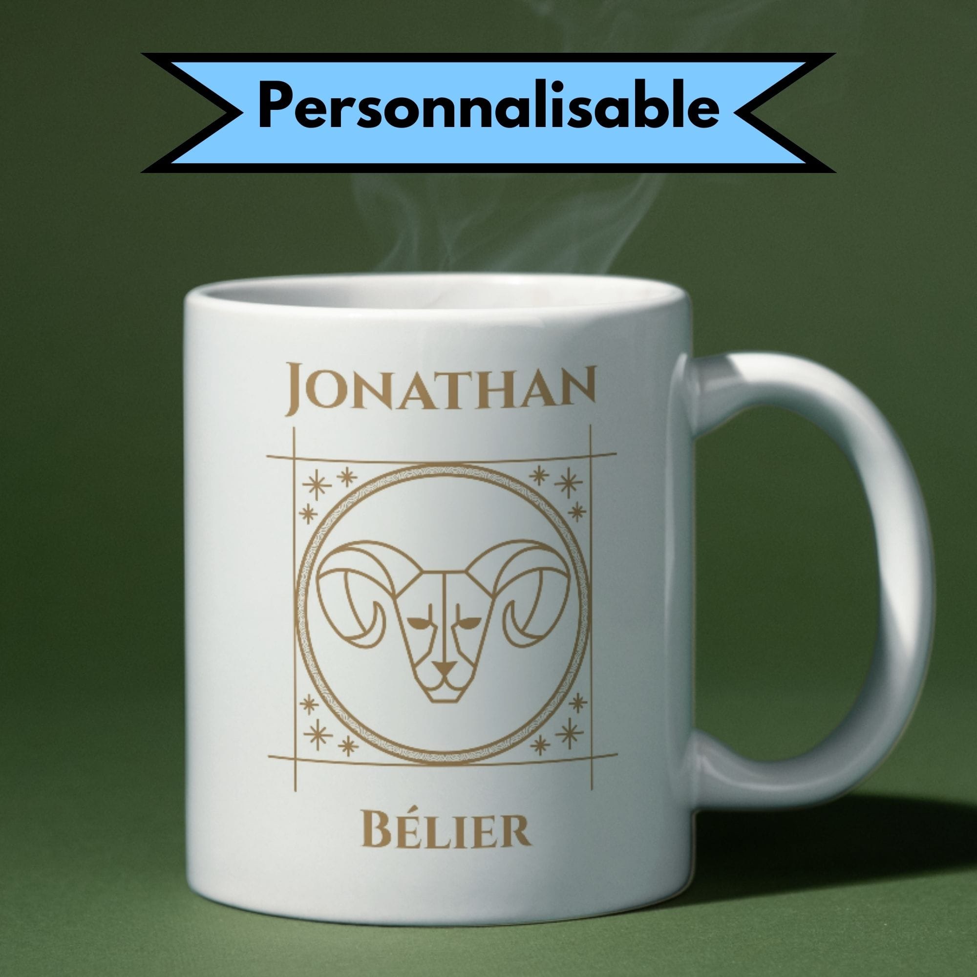 Mug signe astrologique personnalisé 1 Mug signe astrologique personnalisé