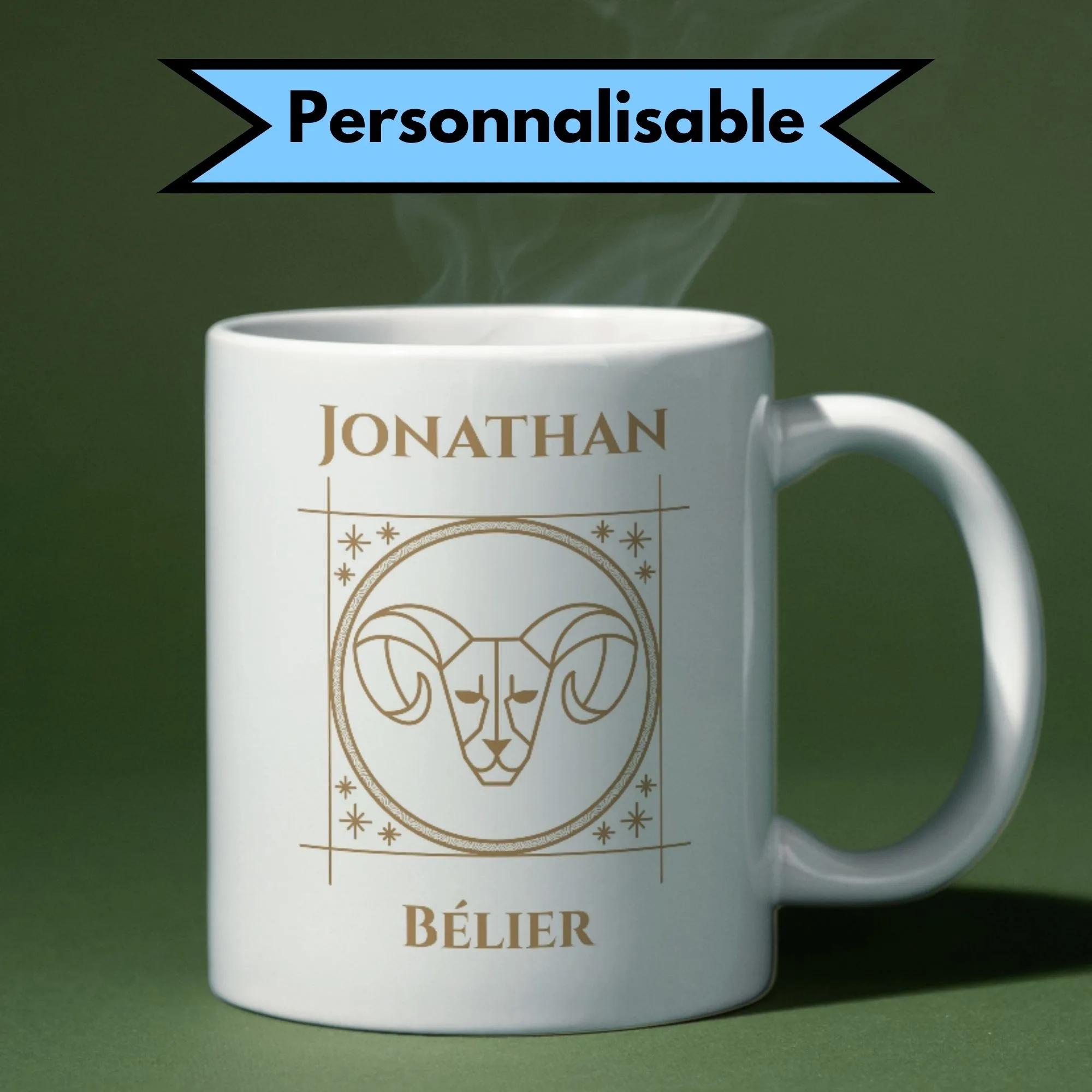 Mug signe astrologique personnalisé 1 Mug signe astrologique personnalisé