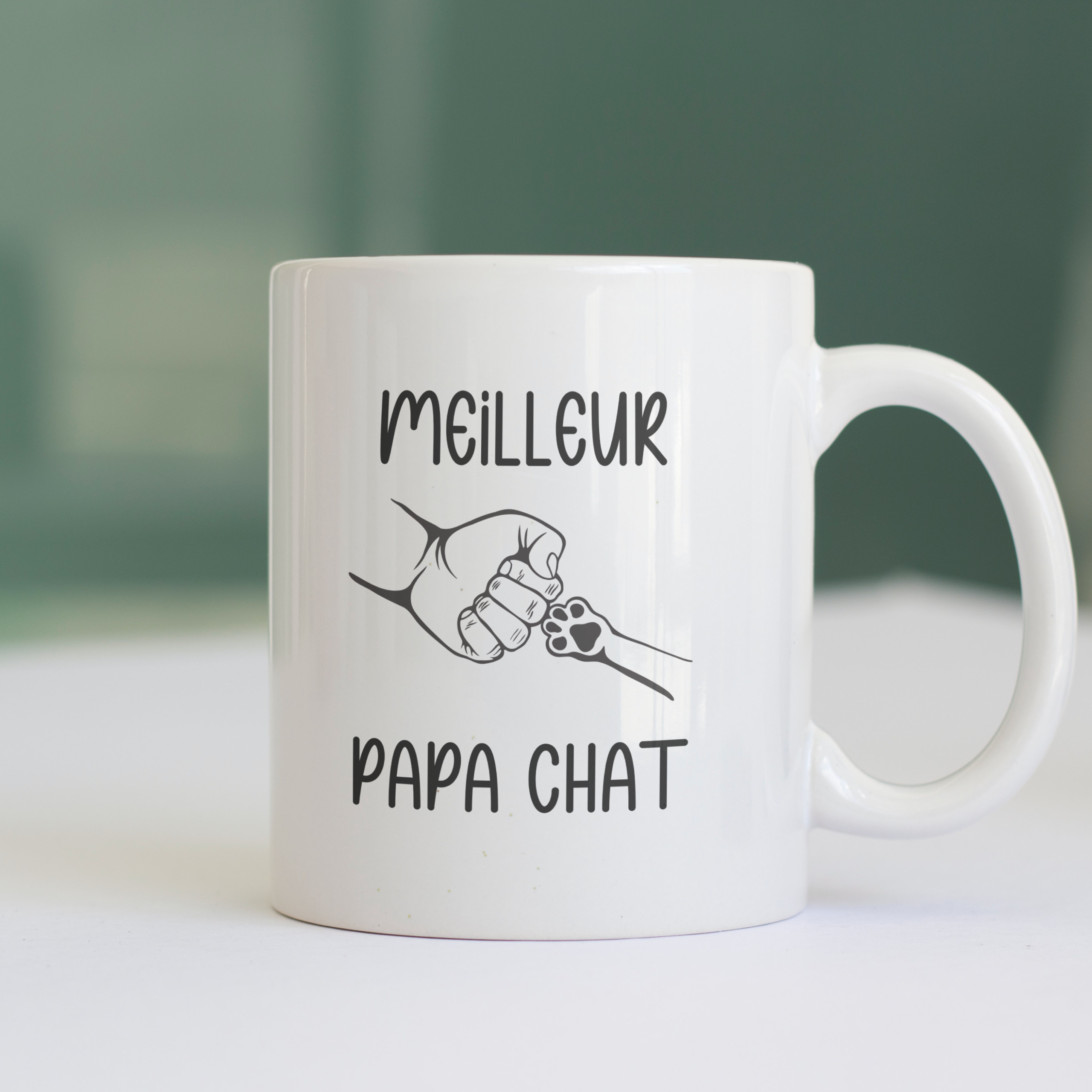 Mug meilleur papa chat 1 Mug meilleur papa chat