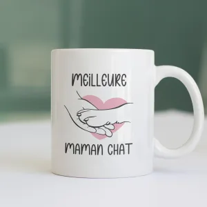 Mug meilleure maman chat