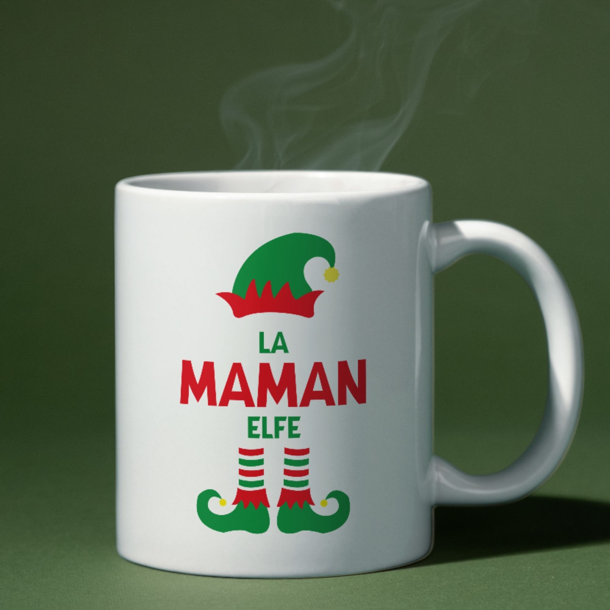 Mug noël maman/papa lutin 1 Mug noël maman/papa lutin