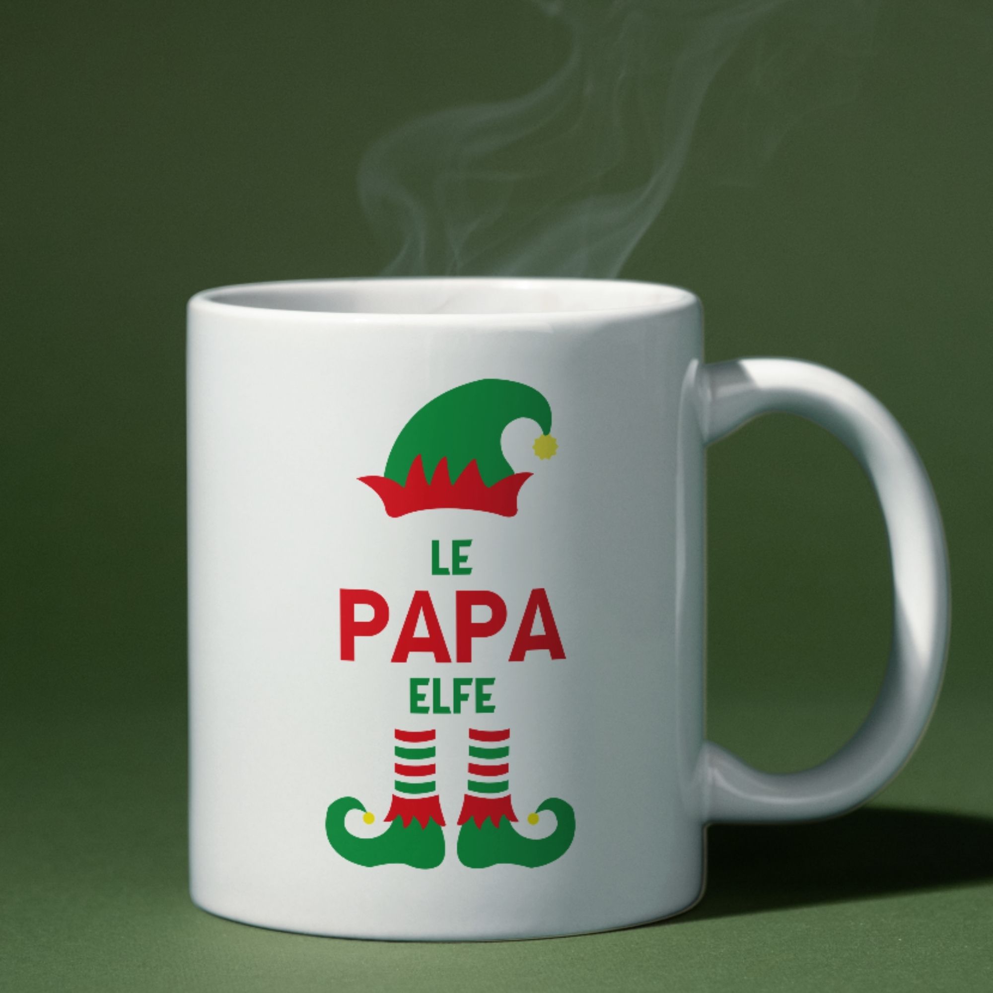 Mug noël maman/papa lutin 2 Mug noël maman/papa lutin – Image 2