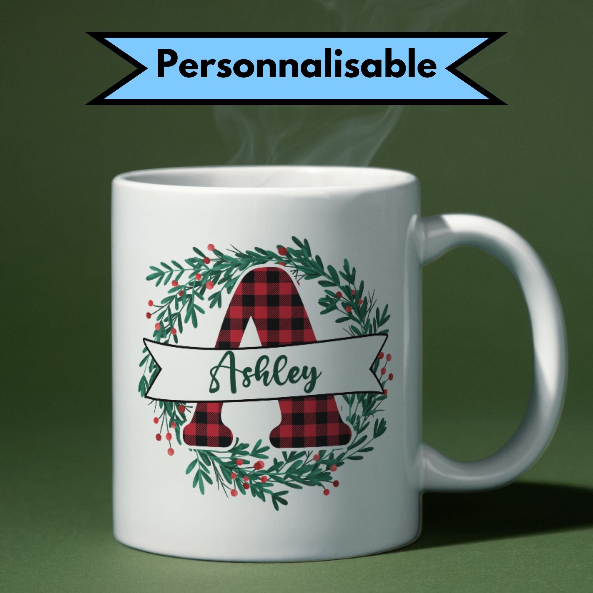 Mug noël prénom à personnaliser 1 Mug noël prénom à personnaliser