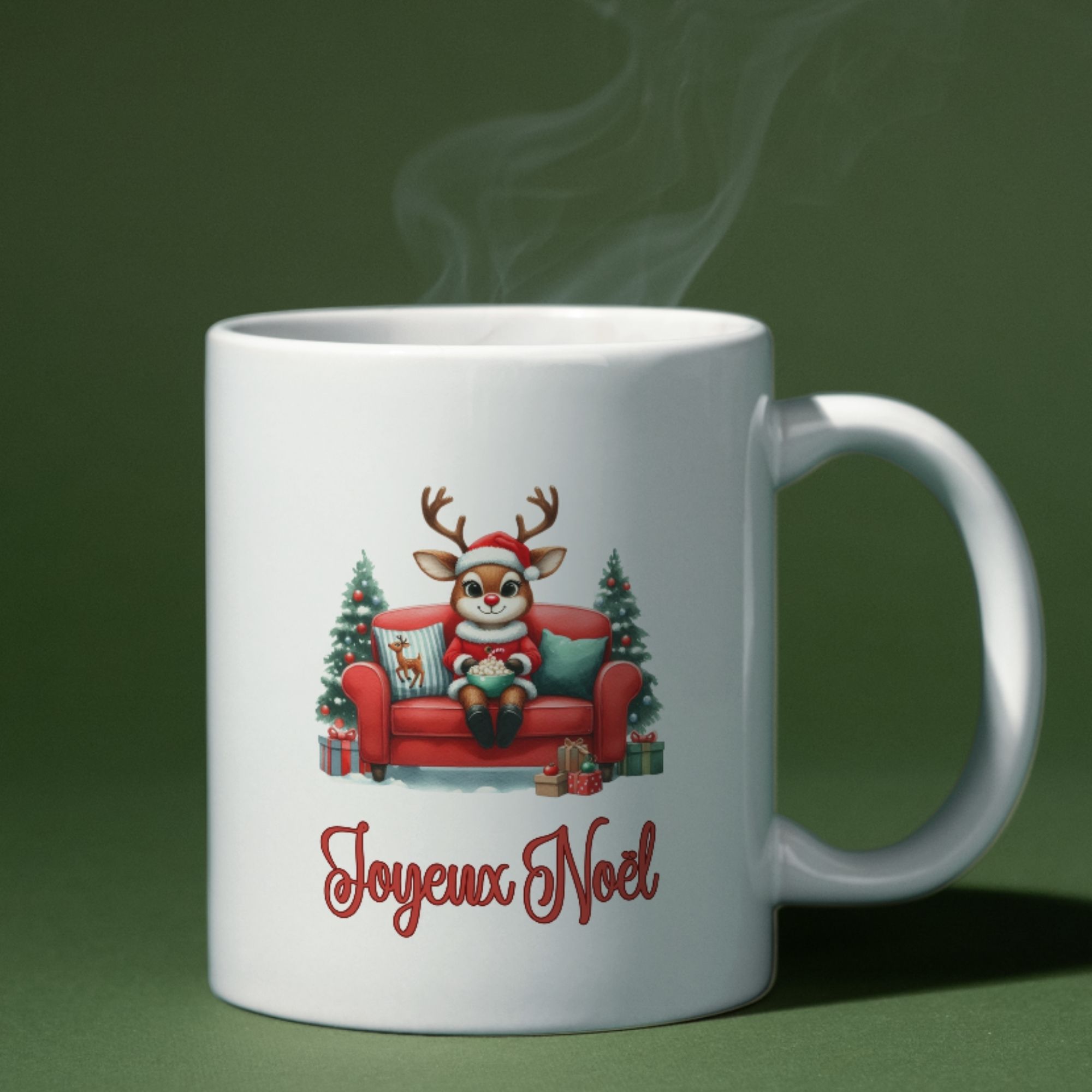 Mug Noël Renne 1 Mug Noël Renne