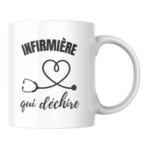 Mug infirmière qui dechire