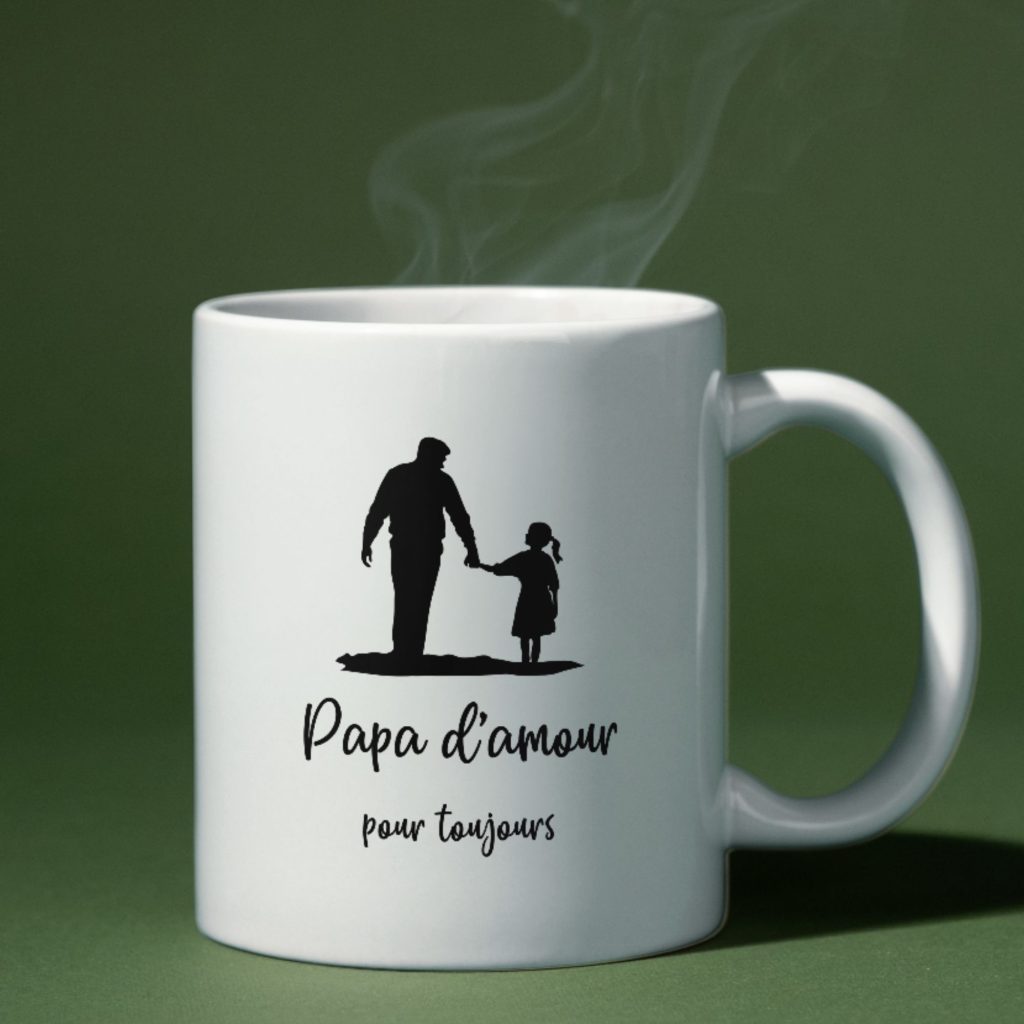 Mug fille à papa d'amour