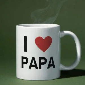 Mug j'aime papa