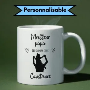 Mugs Personnalisés & Originaux 26 Mug fille à papa personnalisé