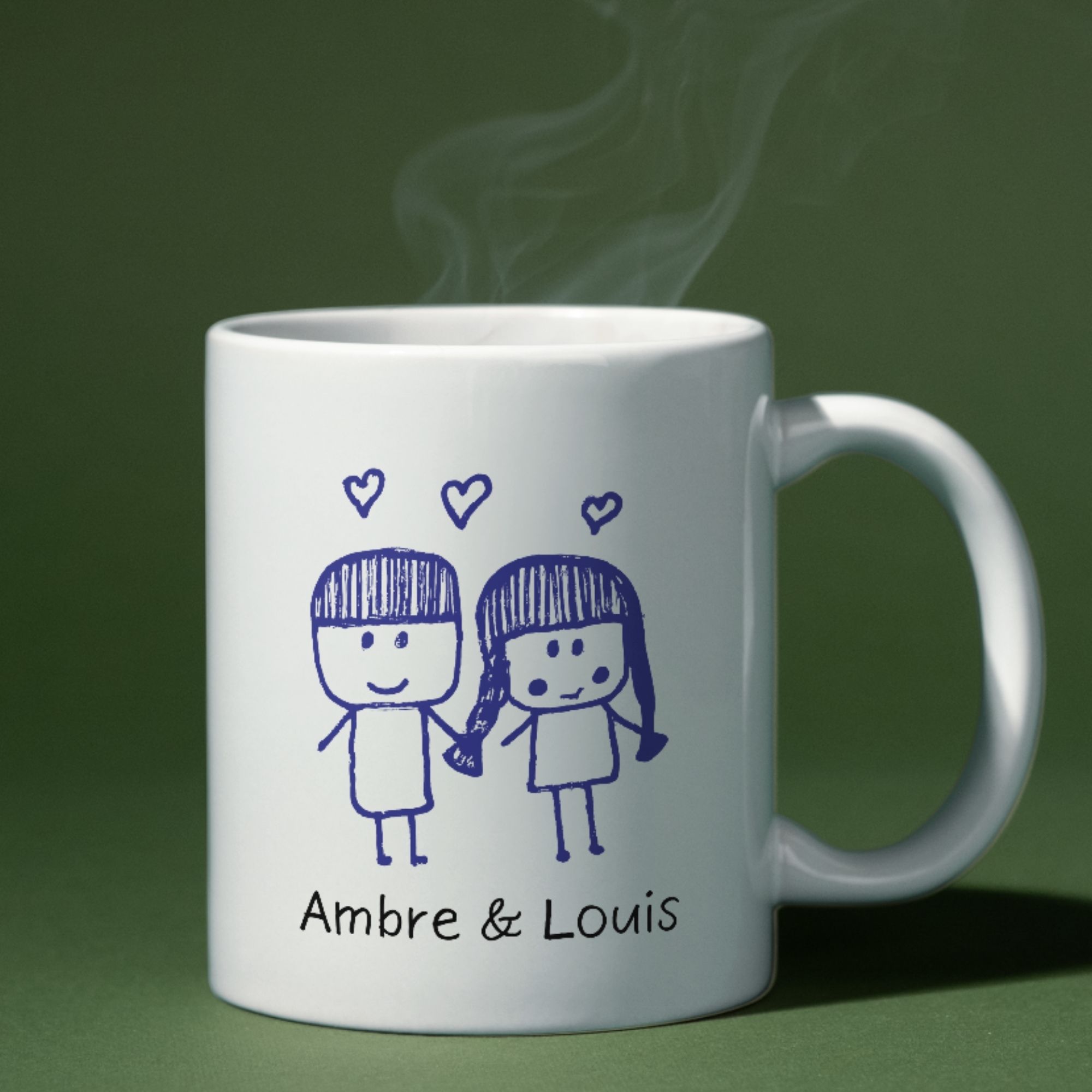 Mug amour personnalisé 1 Mug amour personnalisé