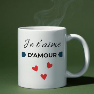 Mug Je t'aime d'amour