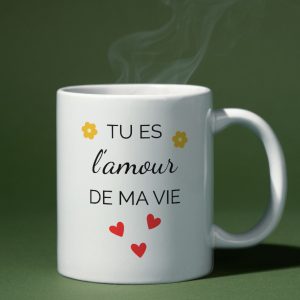 Mug Tu es l'amour de ma vie