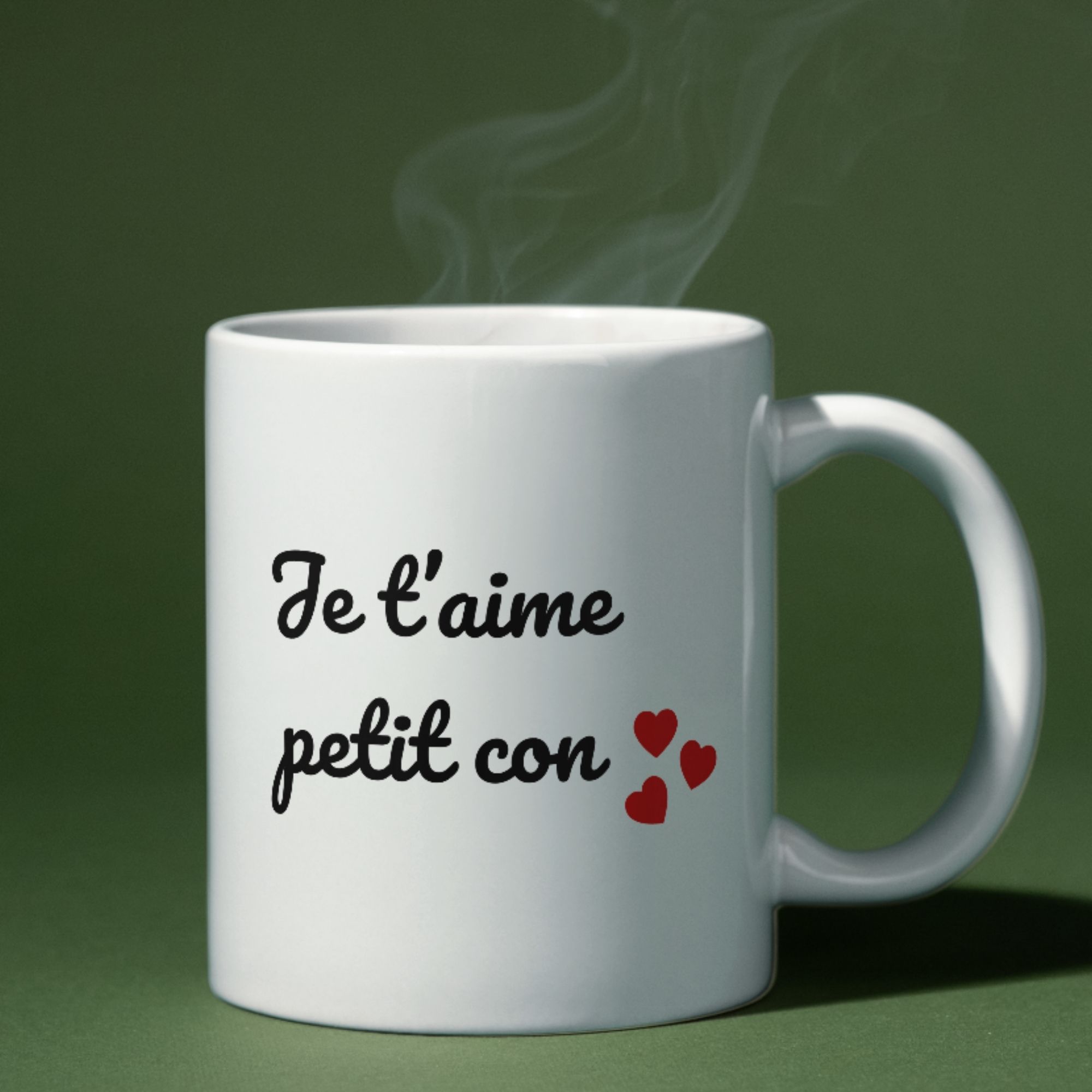 Mug Je t'aime petit con 1 Mug Je t'aime petit con