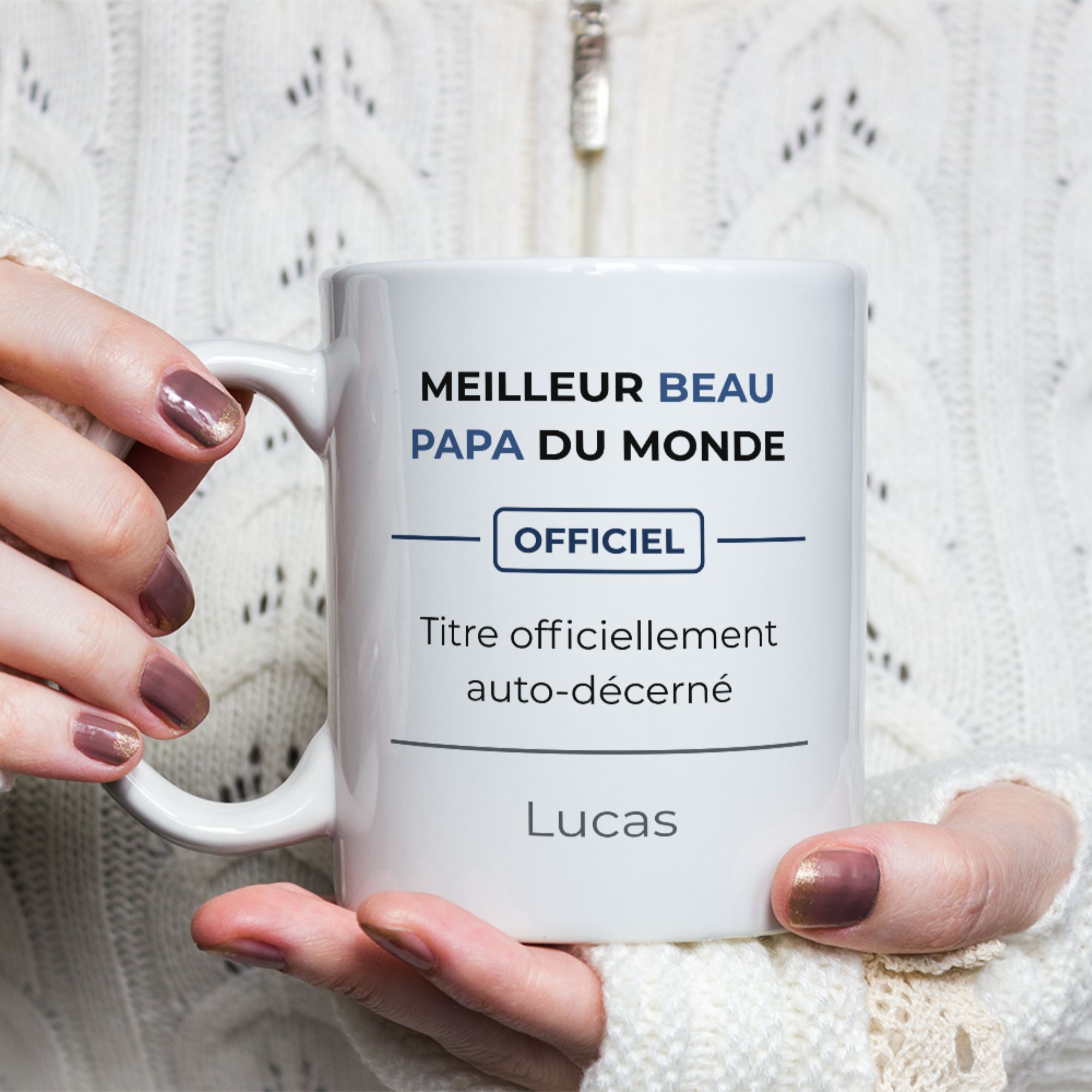 Mug Officiel Meilleur Beau Papa 1 Mug Officiel Meilleur Beau Papa