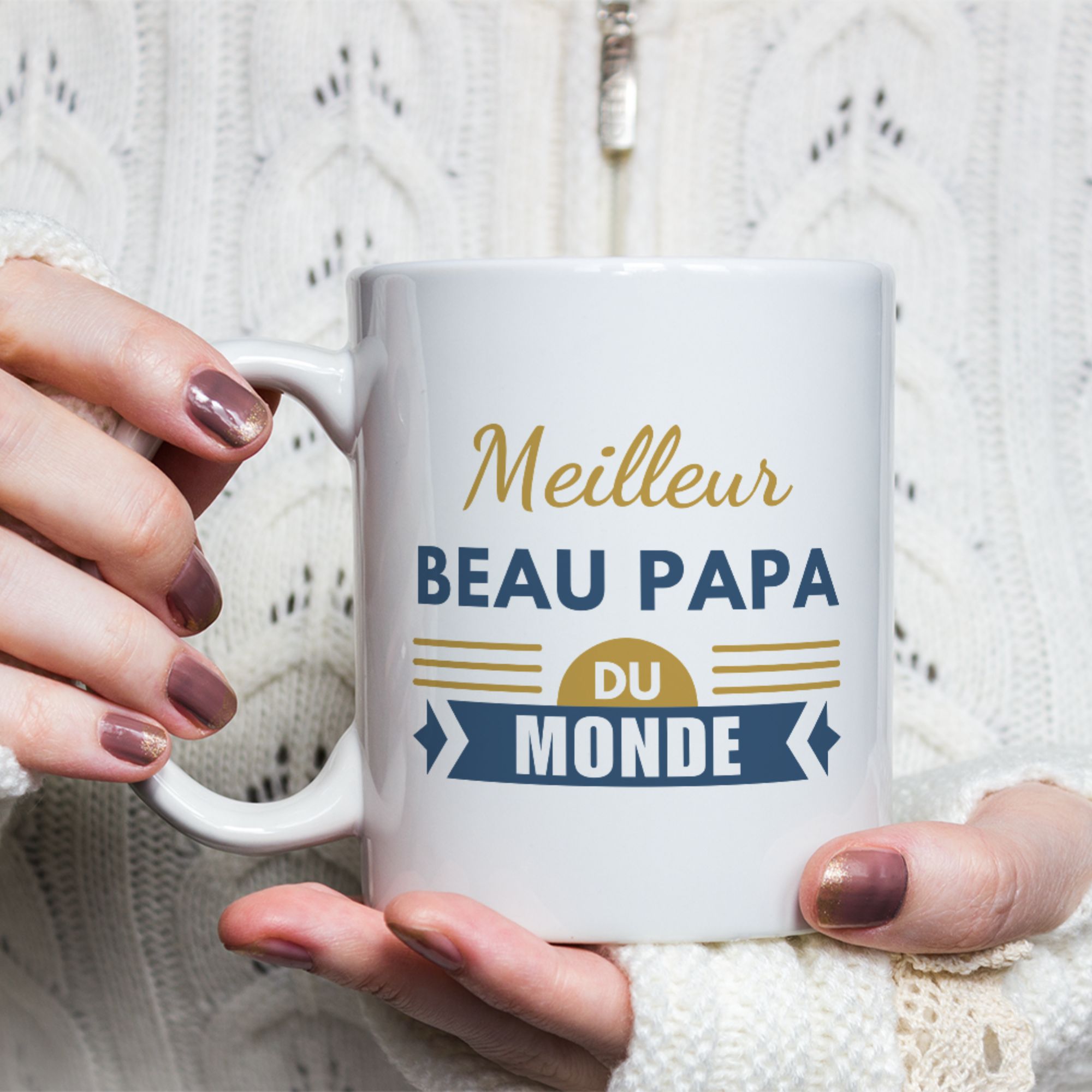 Mug Original Meilleur Beau Papa 1 Mug Original Meilleur Beau Papa