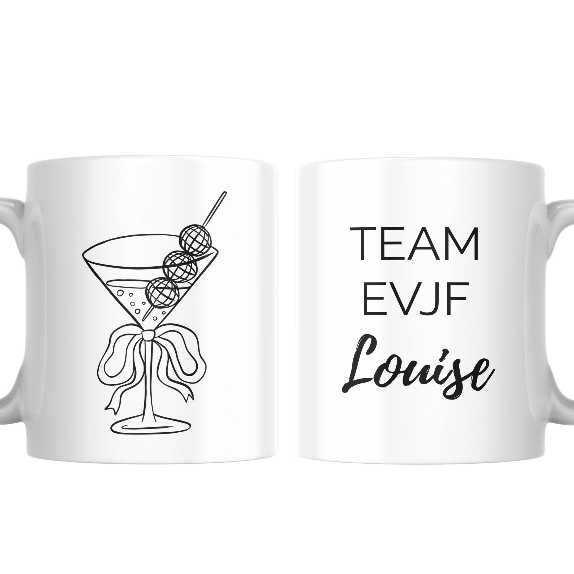 Mug Team EVJF personnalisé 1 Mug Team EVJF personnalisé