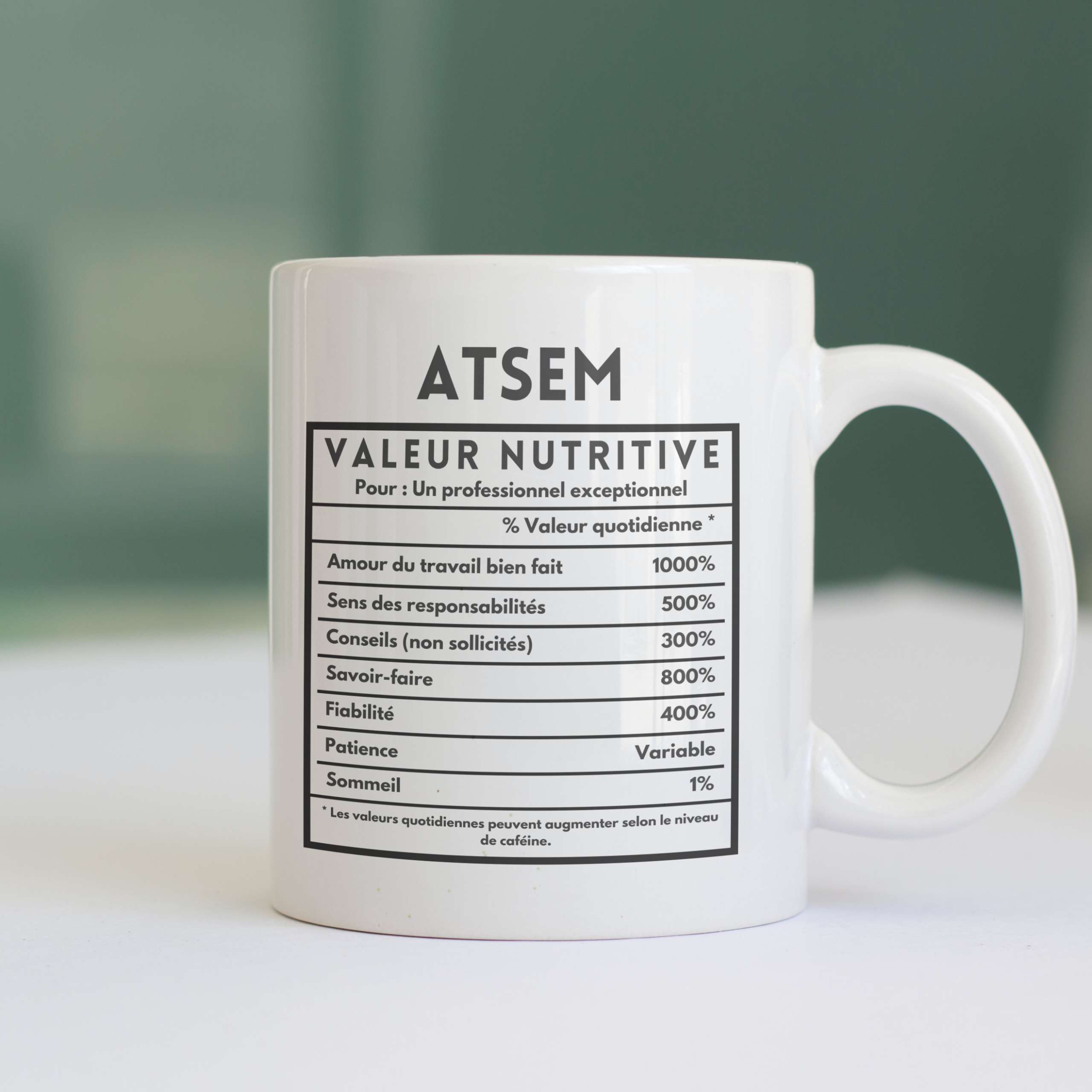 Mug Humour ATSEM 1 Mug Humour ATSEM
