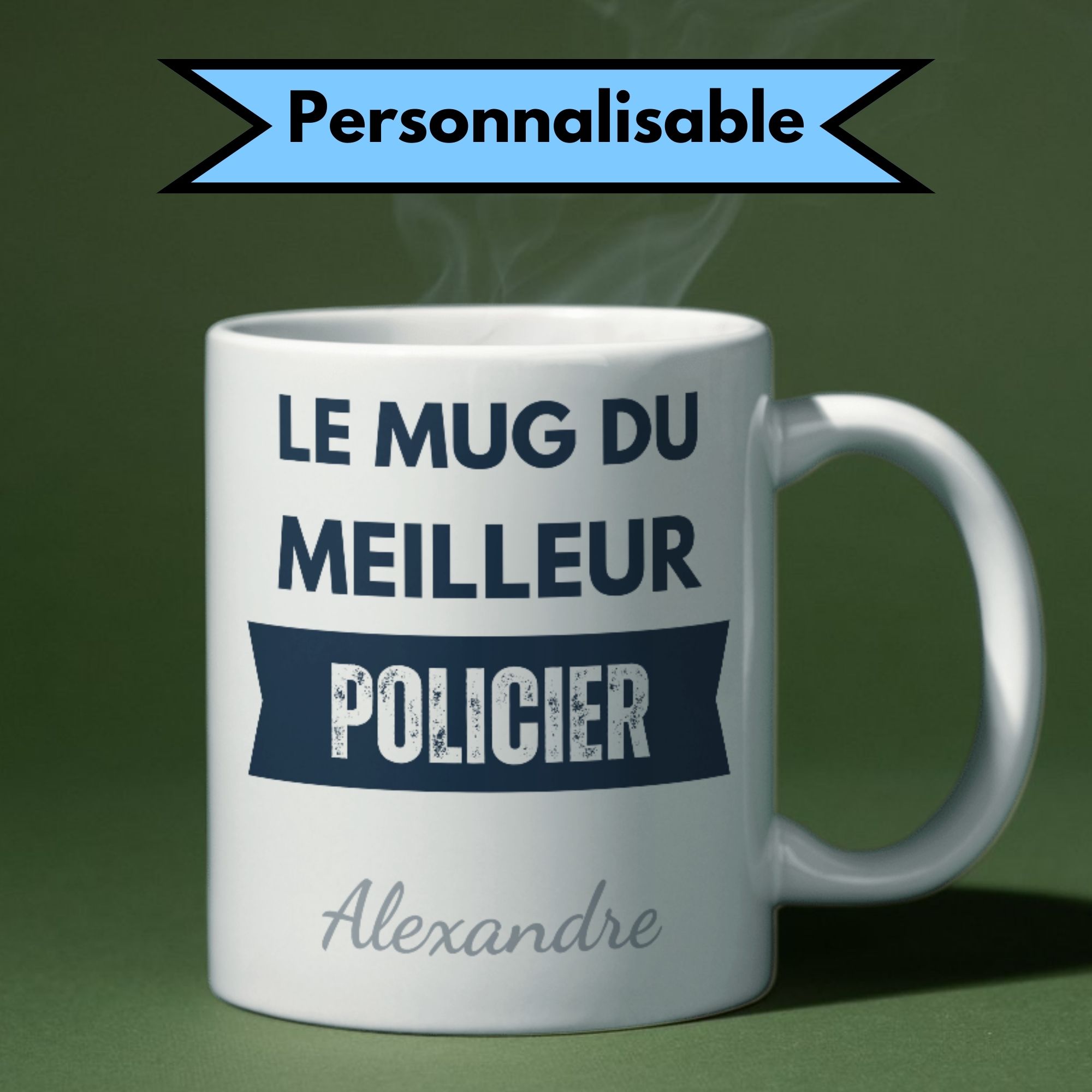 Mug Le Mug Du Meilleur Policier 1 Mug Le Mug Du Meilleur Policier