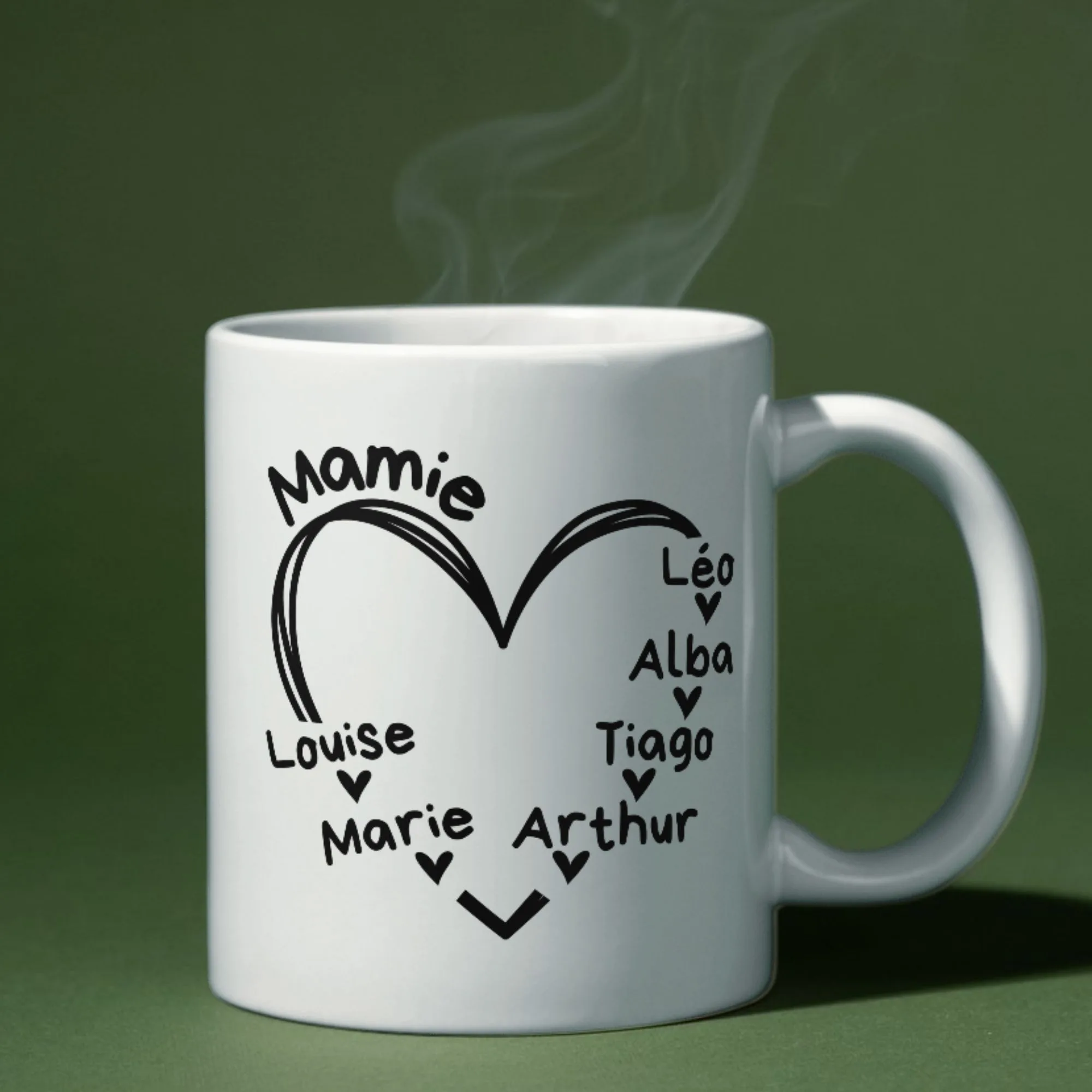 Mug Mamie personnalisé 3 Mug Mamie personnalisé – Image 3
