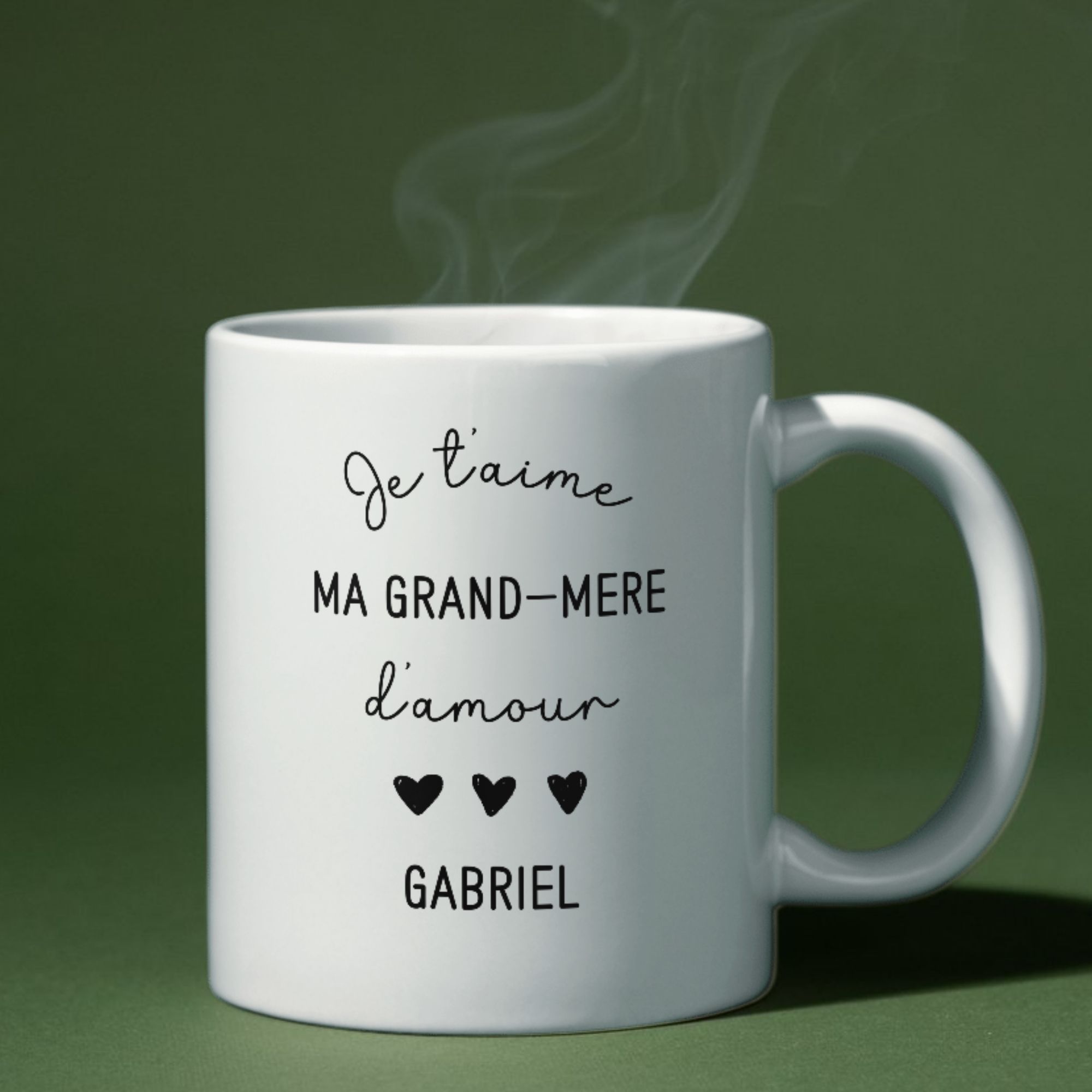 Mug Ma Grand-Mère d'Amour personnalisé 5 Mug Ma Grand-Mère d'Amour personnalisé – Image 5